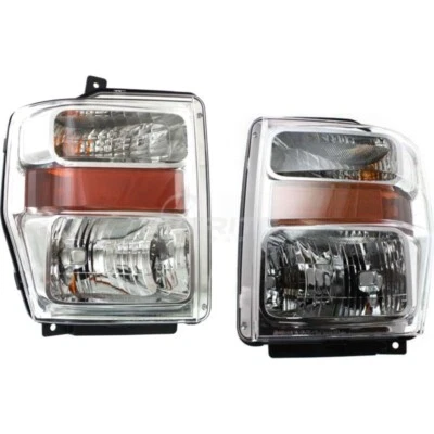 Nuevo conjunto de lámpara halógena izquierda y derecha para Ford F-250 Super Duty 2008-2010 Foto 1 de 4
