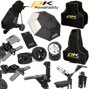 POWAKADDY GOLF TROLLEY ACCESSORIES - FITS FX3 FX5 FX7 CT6 & CT8 GOLF TROLLEYS - Picture 1 of 13