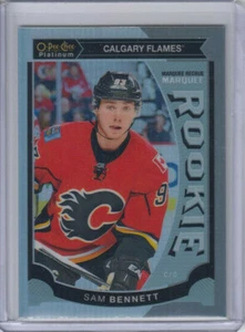 15/16 OPC Platinum Calgary Flames Sam Bennett Rainbow Rookie RC card #M10 - Picture 1 of 2