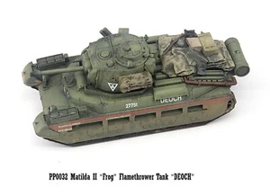 S-Modell 1/72 Australien Matilda II "Frosch" Flammenwerfer Panzer Fertigmodell #PP0032 - Bild 1 von 9