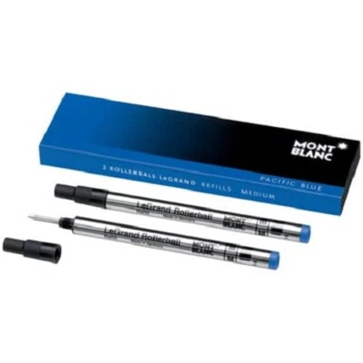 Montblanc Tintenrollermine royal blue M Rollerball-Refill LeGrand 2er Pack
