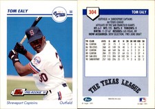 Tom Ealy 1991 Line Drive AA #304 Card Shreveport Captains