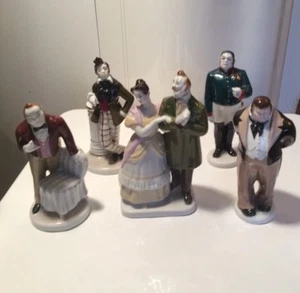 Russian Porcelain Figurines Set Of 5 VERY RARE,IN EXCELLENT CONDITION  - Picture 1 of 12