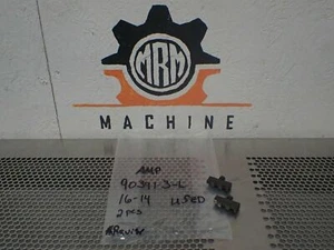 AMP 90391-3-L Crimp Die (2 Top Pieces) Used With Warranty See All Pictures - Picture 1 of 9