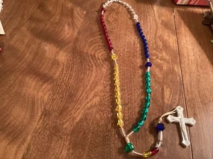 Handcrafted Crucifix Necklace…..22” - Picture 1 of 3