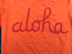 American Eagle Outfitters " Aloha" Long Sleeve Shirt Free Shipping