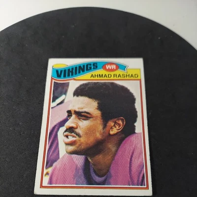 1977 Topps Football #359 Ahmad Rashad - Excellent  - Vintage - Image 1 of 2