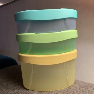 Tupperware Junge Welle J 3766 + 3765  VORRATSBEHÄLTER  oval  - Bild 1 von 16