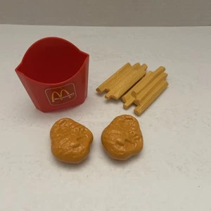 1988 Fisher Price Fun With Food McDonalds Chicken Nuggets Pommes Braten Vintage �� - Bild 1 von 3