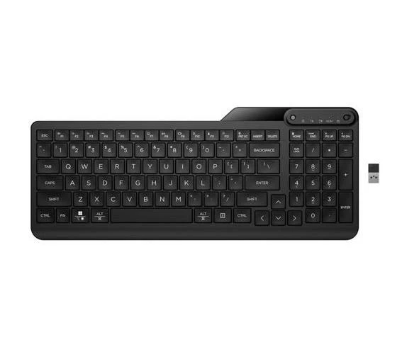 HP 475 Dual-Mode Wireless Keyboard Bluetooth 5.3 Up to 24M Battery life USB Type - Image 1 of 1