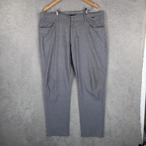 Pantalon Travis Mathew homme 40x32 gris stretch performance golf décontracté 5 poches - Photo 1/9