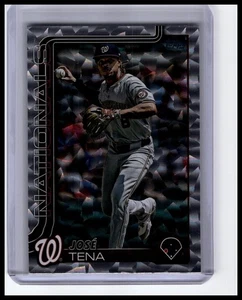 2025 Topps #552 José Tena Diamante Foil Washington Nationals - Bild 1 von 2