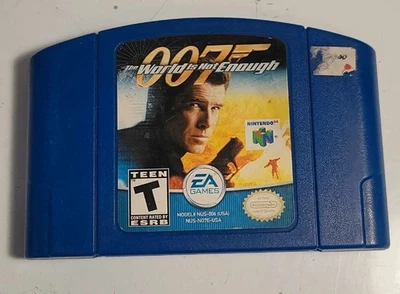 007 The World Is Not Enough N64 (Nintendo 64, 2000) Untested - Image 1 of 3