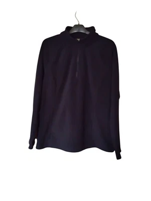 Pullover unisex Cabela's polar negro media cremallera Foto 1 de 4