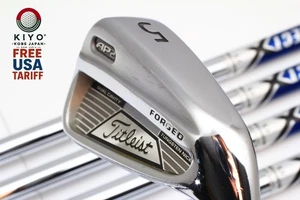 6Pcs Titleist AP2 FORGED Iron set 5-6-7-8-9-PW Stiff Flex PROJECT X 5.5 RH Irons - Picture 1 of 15