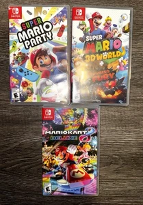Mario Nintendo Switch Game Bundle - Picture 1 of 2