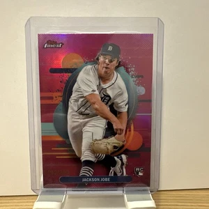 2025 Topps Finest - Poco común Jackson Jobe #174 refractor magenta/300 (RC) - Imagen 1 de 2
