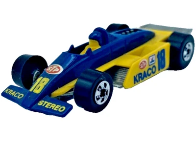 Mattel Hot Wheels Kraco Stereo Thunder Streak 18 Indy Race Car Toy Vintage 1982 - Image 1 of 4