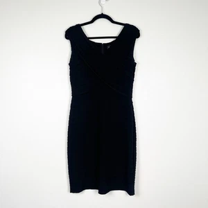 Adrianna Papell Women's Sleeveless Dress Black Sz 14 - Picture 1 of 6