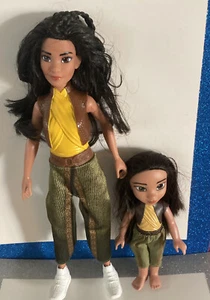 The Last Dragon Raya Dolls (2) One Is A DisneyLastDragonPetiteRaya  6" - Picture 1 of 10