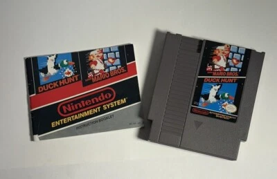 Super Mario Bros./Duck Hunt (Nintendo Entertainment System, 1988) NO BOX - Image 1 of 4
