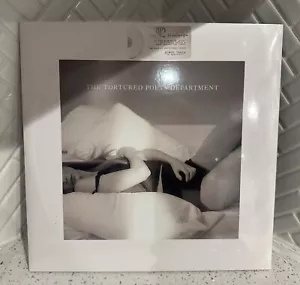 Taylor Swift Tortured Poets Department The Manuscript Ghosted White Vinyl Signed - Picture 1 of 2