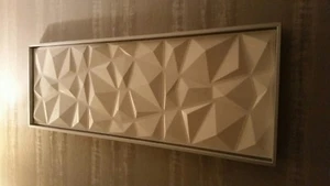 3D LED Designer Bild XXL, Leinwand 150x50, *Titel Diamond* Ltd. aus Bambus&Acryl - Bild 1 von 9