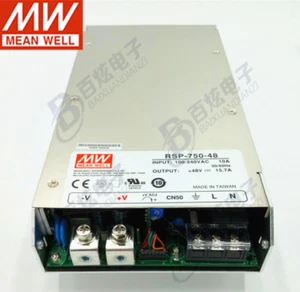 MEAN WELL RSP-750-48 750W 48V Schaltnetzteil 15,7A DC einstellbare Spannung - Bild 1 von 2