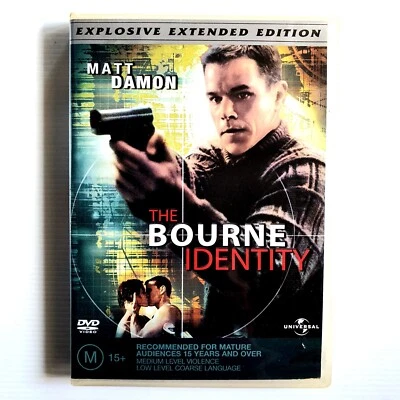 The Bourne Identity Explosive Extended Edition DVD Action, Matt Damon Gift R2/4 - Image 1 of 4