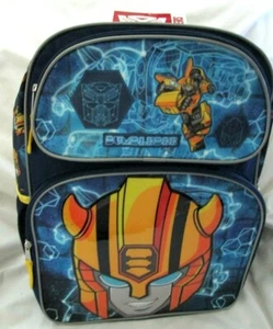 TRANSFORMERS BLUE 16" BACKPACK WITH TWO MAIN COMPARTMENTS-BRAND NEW! - Picture 1 of 1