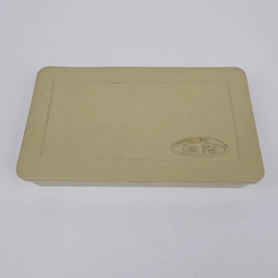 RARO Antiguo Pal Caja de Aparejos con Señuelos Lititz, Penna  Foto 1 de 4