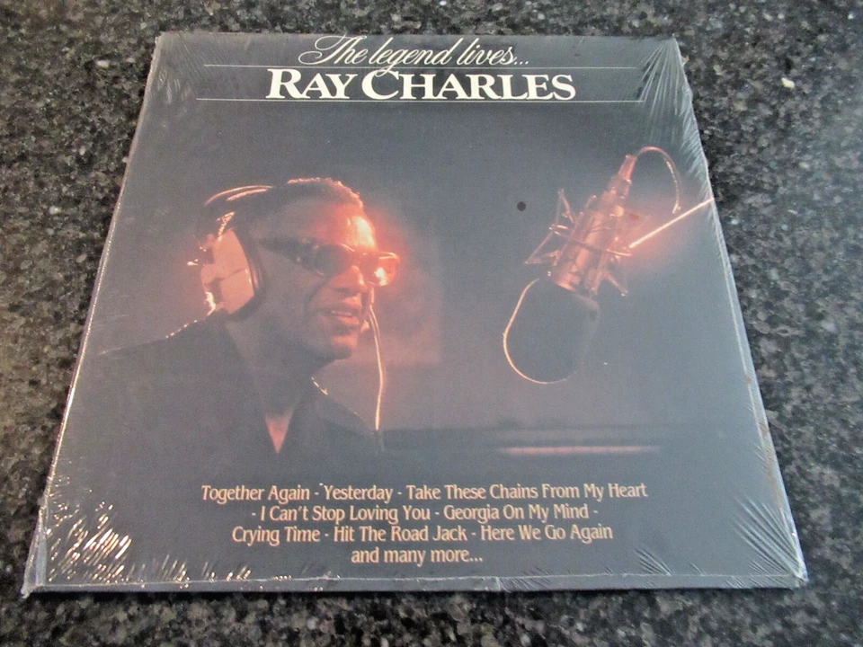 RAY CHARLES - The Legend Lives On LP Sealed - Image 1 of 1