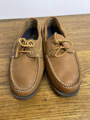 Zapatos de cuero Drifter Reel Legends para hombre talla 9 W mocasín Foto 1 de 4