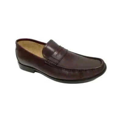 Mocasines Florsheim Borgoña Para Hombre Informales de Cuero Penny Talla-10 1/2 D Foto 1 de 4