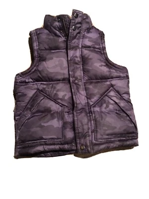 Gap Kids XS(4-5) 数字军队迷彩松饼外套背心 (MJ5) — 第 1/3 张图片