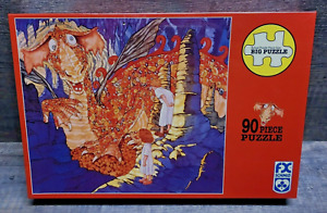 Vintage FX Schmid Jelly Bean Dragon 90 Piece Puzzle - No. 90111 NIP