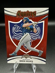 2024 Brock Wilken Panini Crusade Squires Red #18/99 - Picture 1 of 3