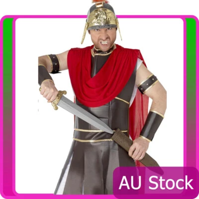 Para Hombres 48cm Espada Guerrero Romano Arma Edad Media Gladiador Disfraz Accesorio Foto 1 de 3