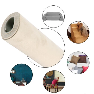 66"x60" Beige Suede Headliner Fabric 1/8" Foam Sewing Material DIY Replacement - Image 1 of 4