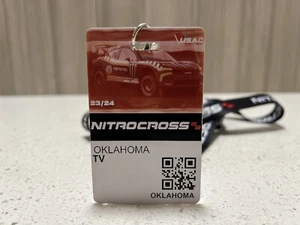 2023-24 USAC Racing Nitrocross All Access Pass & Lanyard - Picture 1 of 3
