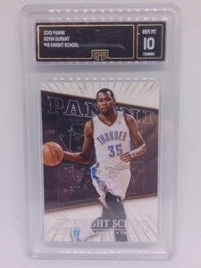 Kevin Durant 2013-14 Panini #15 Knight School GMA 10 Gem Mint Graded NBA Card