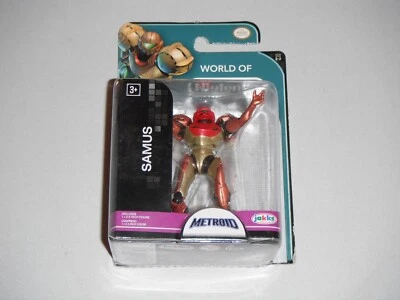 Figura Metroid Jakks Pacific World of Nintendo Series 2-2 Samus 2,5 pulgadas 2016 Foto 1 de 4