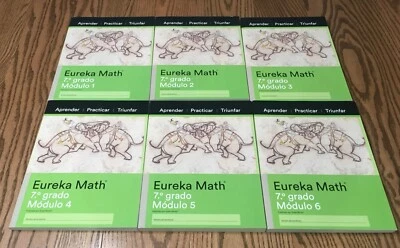 EUREKA MATH SPANISH LANGUAGE STUDENT WORKBOOKS - GRADE 7 MODULE 1 - 6 - Image 1 of 4