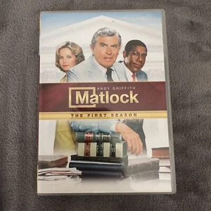 Matlock The First Season DVD Set 2008 Andy Griffith 7 Disc CBS Legal Drama - Picture 1 of 6