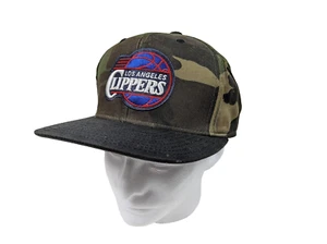 LA Clippers Camo Snapback Hat Adidas NBA Basketball Cap Adjustable Rare Rare - Picture 1 of 10