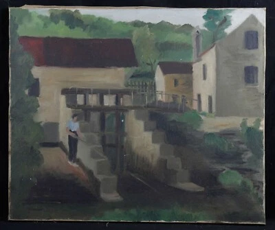 Theresa Bricard ( Xx ) Torschloss Châtillon Coligny Paris Nanterre Holz Tauben - Bild 1 von 4