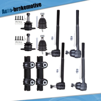 Nuevo kit de suspensión de 10 piezas rótula de extremo de varilla de amarre para Chevrolet Chevelle 1964-1970 Foto 1 de 4