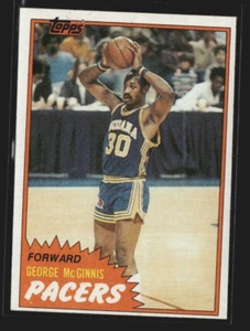 1981-82 Topps Basketball George McGinnis Pacers #92 EX - Picture 1 of 2