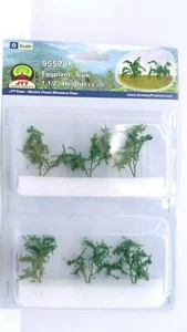 MRC JTT Scenery O Eggplant 1-1/2" Height 6pk Flowering Plants Train Layout 95578 - Picture 1 of 4