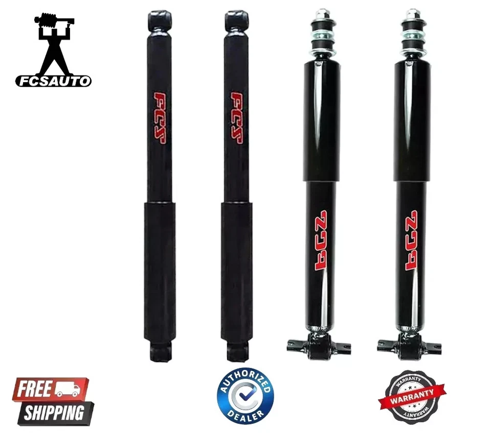 PREMIUM Front & Rear Shock for 84-95 Toyota Pickup 93-98 T100 2wd RWD (set of 4) - Image 1 of 1